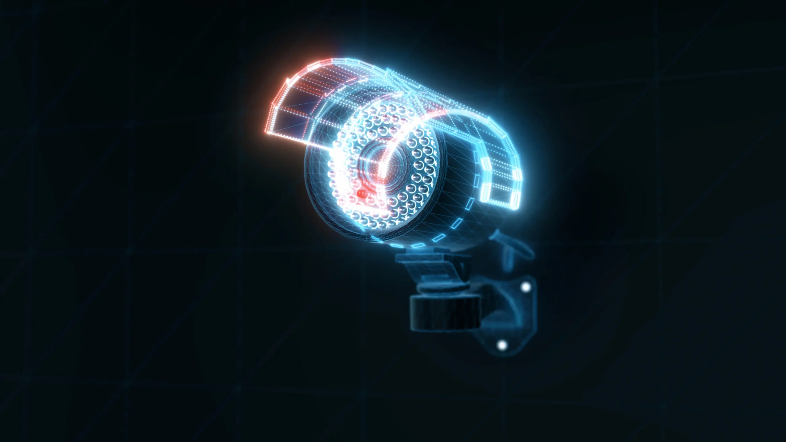 Monitoramento ativo de câmeras 24 horas (Uso de inteligência artificial)